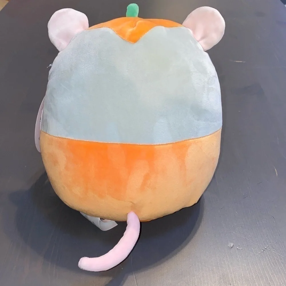 Squishmallows Milto the Mouse Pumpkin Halloween Costume 8 Inch Plush NWT